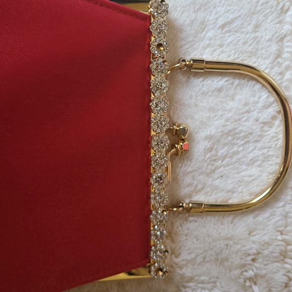 Red Clutch Purse - Picture 3 of 9